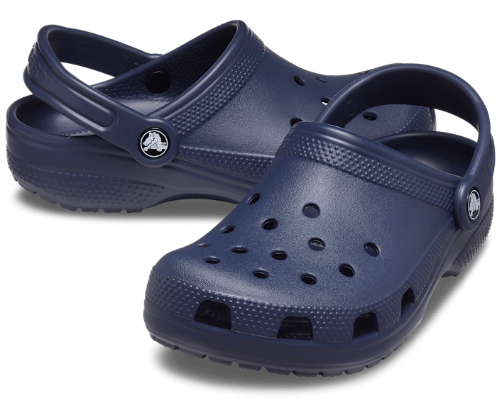 Crocs Classic Clog Original Enfant - Bleu Marine - Vue 110