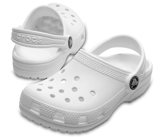 Crocs Classic Clog Original Enfant - Blanc - Vue 110
