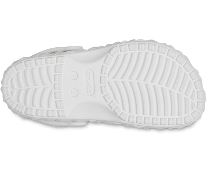 Crocs Classic Geometric Clog Enfant - Blanc - Vue 130
