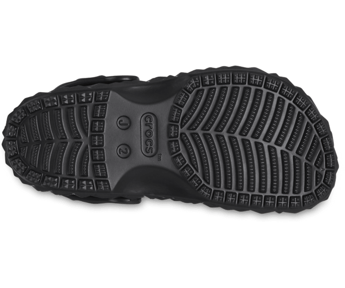 Crocs Classic Geometric Clog Enfant - Noir - Vue 130