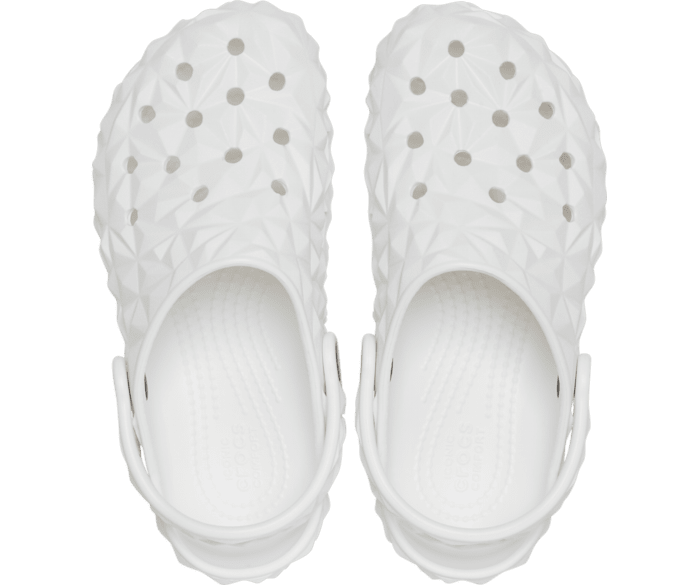 Crocs Classic Geometric Clog Enfant - Blanc - Vue 120