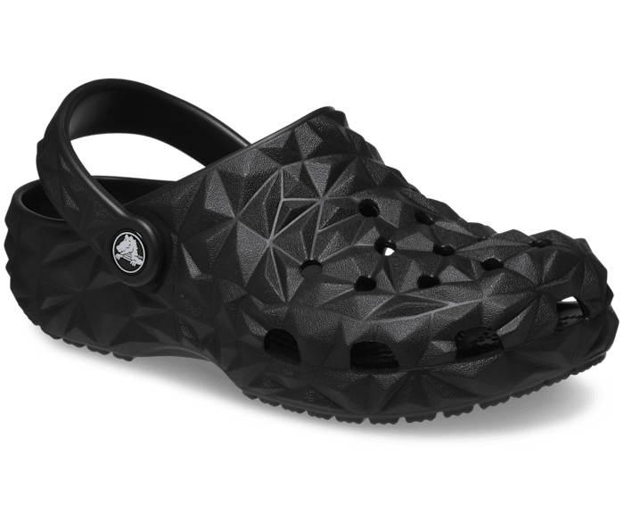 Crocs Classic Geometric Clog Enfant - Noir - Vue 140