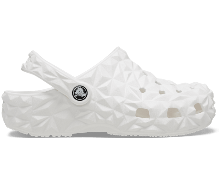 Crocs Classic Geometric Clog Enfant - Blanc - Vue 100