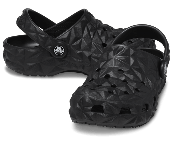 Crocs Classic Geometric Clog Enfant - Noir - Vue 110