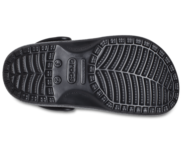 Crocs Classic Glitter Clog Enfant - Noir Paillette - Vue 130