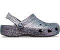 Crocs Classic Glitter Clog Enfant - Vert Menthe Paillette - Vue 100