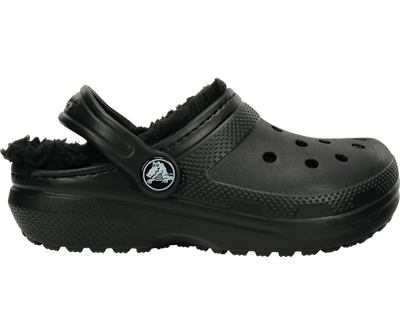 Kids' Classic Lined Clog - Noir/Noir