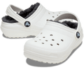 Kids' Classic Lined Clog - Blanc/Gris