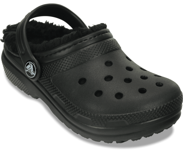 Kids' Classic Lined Clog - Noir/Noir