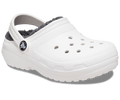 Kids' Classic Lined Clog - Blanc/Gris