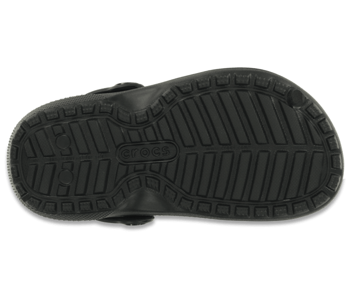 Kids' Classic Lined Clog - Noir/Noir