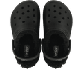 Kids' Classic Lined Clog - Noir/Noir
