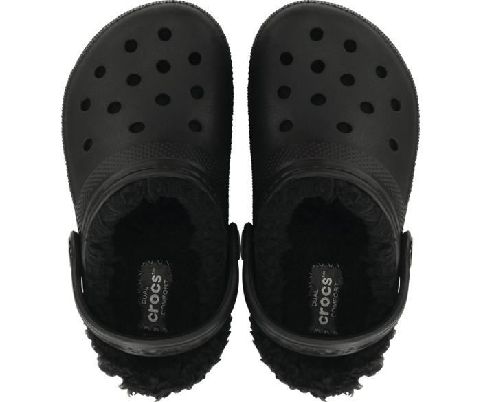 Kids' Classic Lined Clog - Noir/Noir