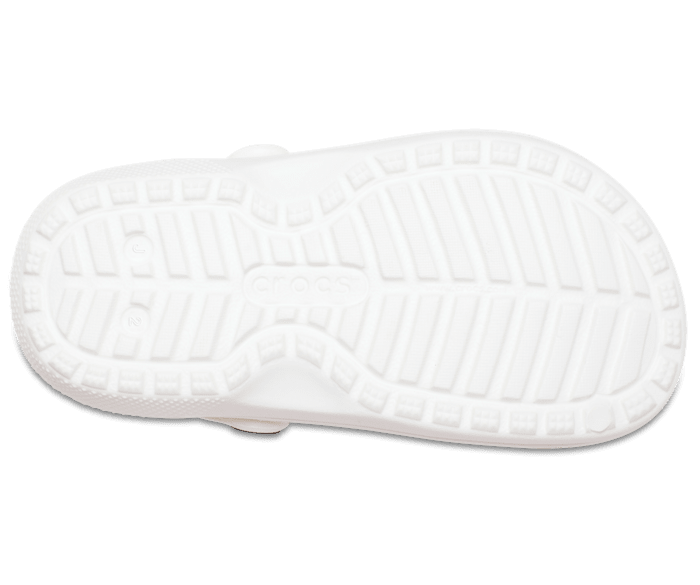 Kids' Classic Lined Clog - Blanc/Gris
