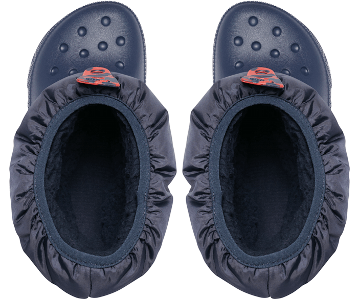 Crocs Classic Neo Puff Boot Enfant - Bleu Marine - Vue 120
