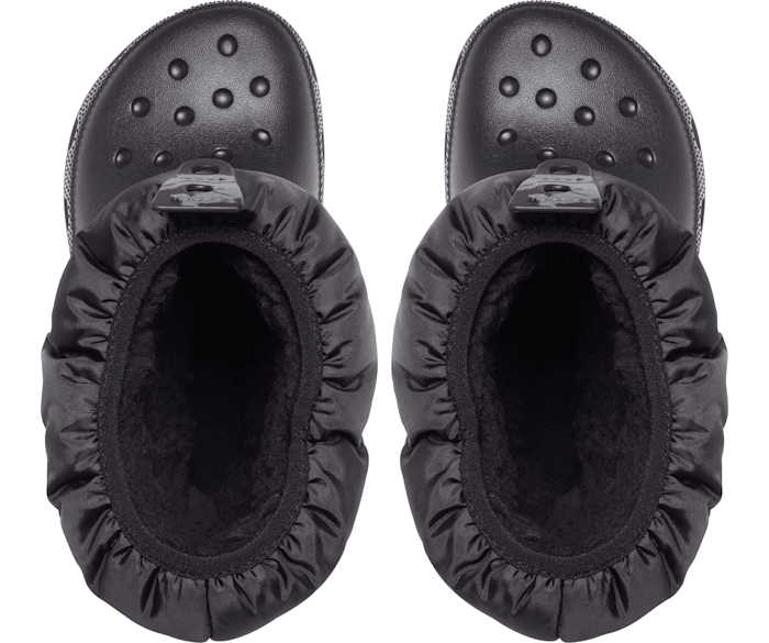Crocs Classic Neo Puff Boot Enfant - Noir - Vue 120