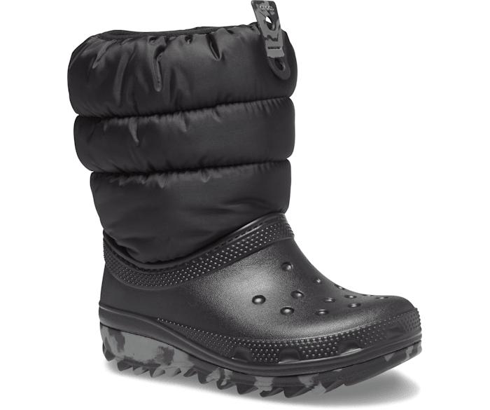 Crocs Classic Neo Puff Boot Enfant - Noir - Vue 140