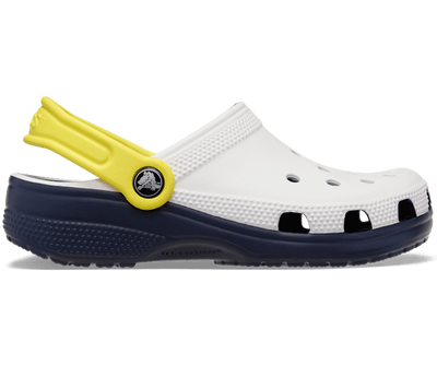 Crocs Classic Retro Sport Clog Enfant - Blanc - Vue 100