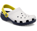 Crocs Classic Retro Sport Clog Enfant - Blanc - Vue 140
