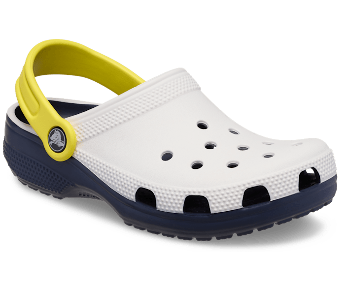 Crocs Classic Retro Sport Clog Enfant - Blanc - Vue 140