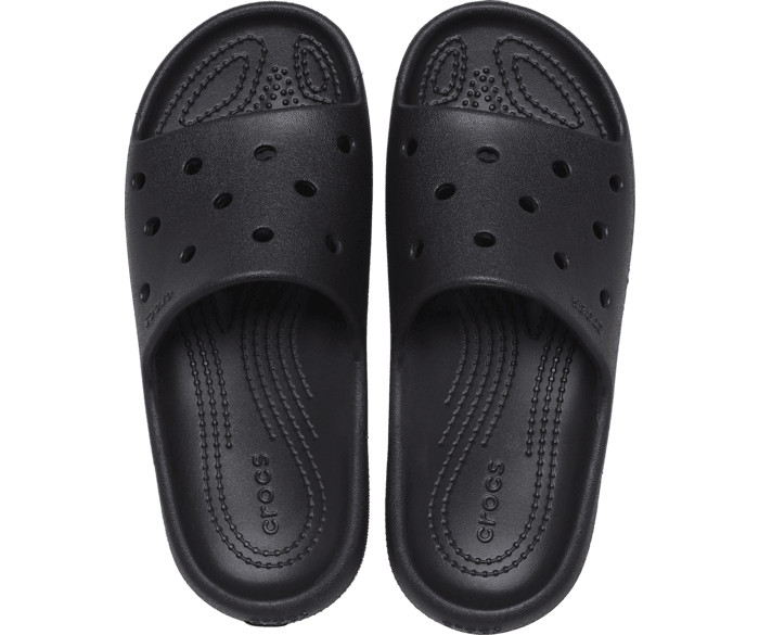 Crocs Classic Slide Enfant - Noir - Vue 120