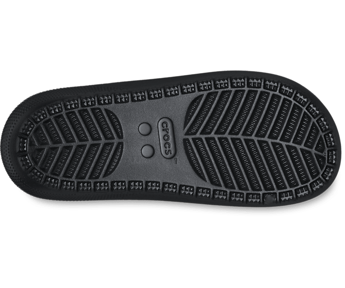Crocs Classic Slide Enfant - Noir - Vue 130