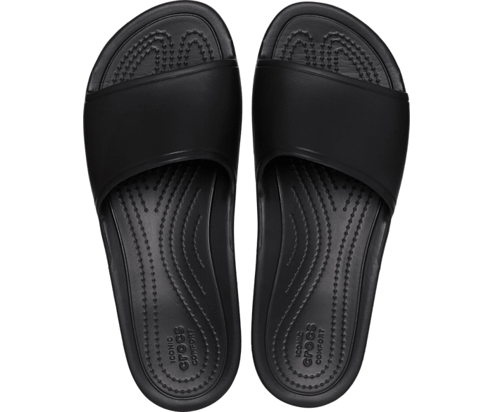 Crocs Classic Sport Clog Enfant - Noir - Vue 120