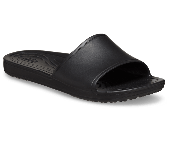 Crocs Classic Sport Clog Enfant - Noir - Vue 140
