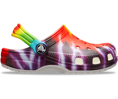 Crocs Classic Tie-Dye Clog Enfant - Tie-Dye Multi - Vue 100