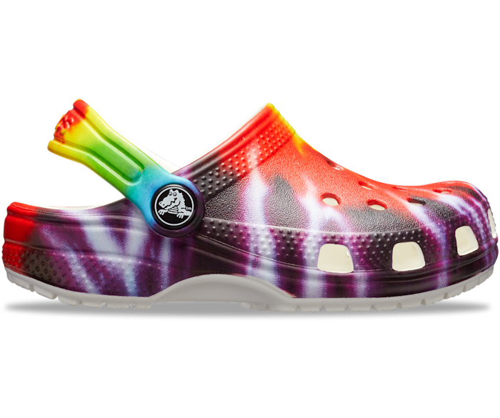 Crocs Classic Tie-Dye Clog Enfant - Tie-Dye Multi - Vue 100