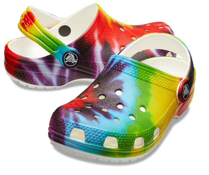 Crocs Classic Tie-Dye Clog Enfant - Tie-Dye Multi - Vue 110