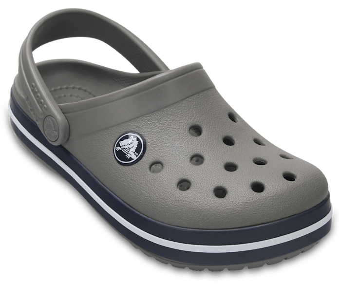Kids' Crocband Clog - Gris Fume/Marine