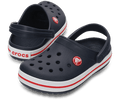 Kids' Crocband Clog - Marine/Rouge