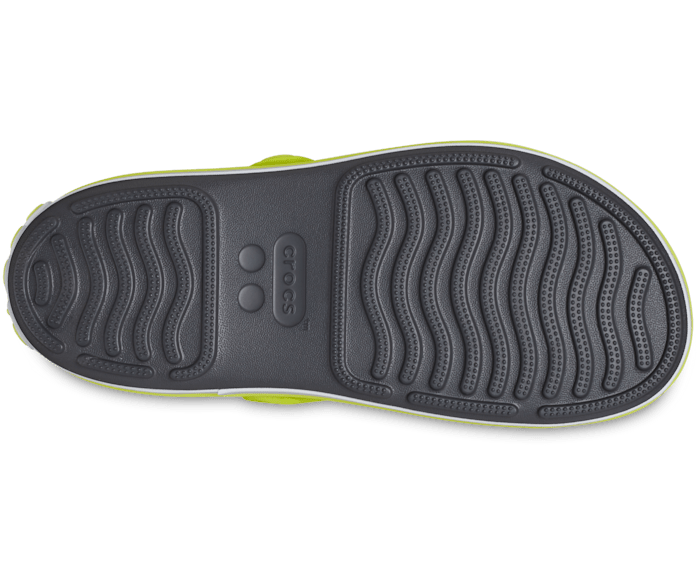 Kids' Crocband Cruiser Sandal - Gris Ardoise/Acidity