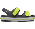 Kids' Crocband Cruiser Sandal - Gris Ardoise/Acidity