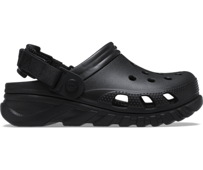 Crocs Duet Max Clog Enfant - Noir - Vue 100