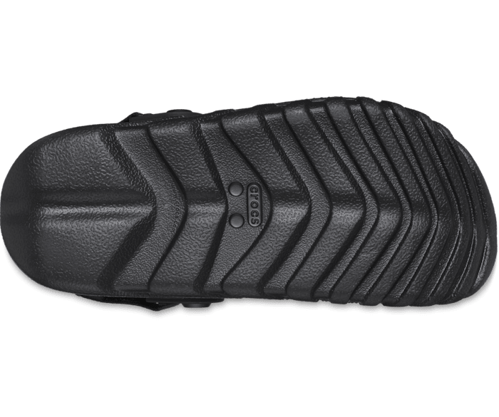 Crocs Duet Max Clog Enfant - Noir - Vue 130