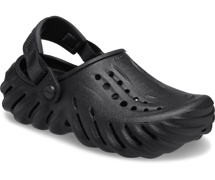 Crocs Echo Clog Enfant - Noir - Vue 140