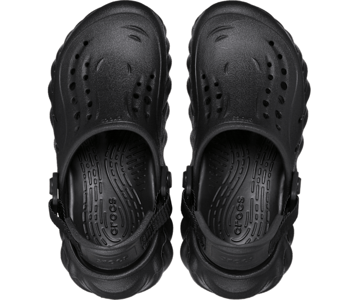 Crocs Echo Clog Enfant - Noir - Vue 120