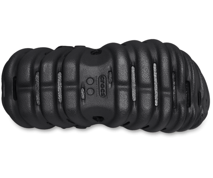 Crocs Echo Clog Enfant - Noir - Vue 130