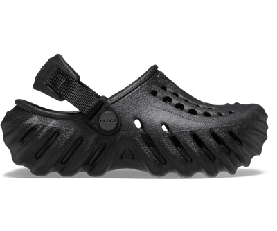 Crocs Echo Slide Enfant - Noir - Vue 100