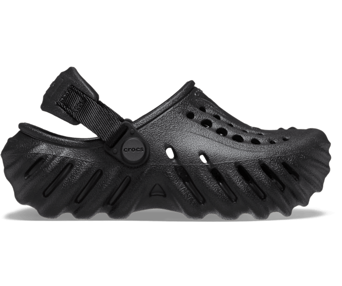 Crocs Echo Slide Enfant - Noir - Vue 100