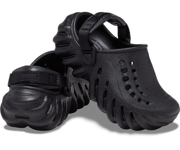 Crocs Echo Slide Enfant - Noir - Vue 110