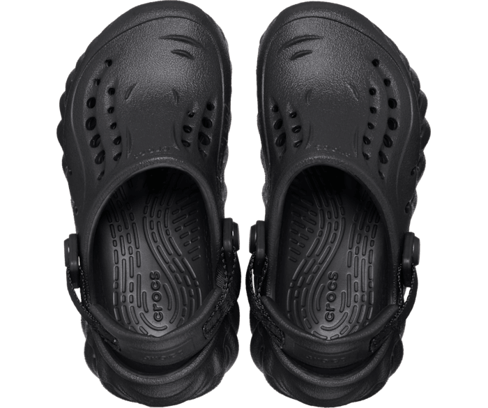 Crocs Echo Slide Enfant - Noir - Vue 120