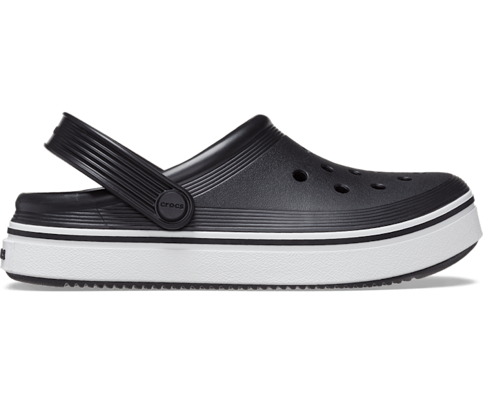 Crocs Off Court Clog Enfant - Noir - Vue 100