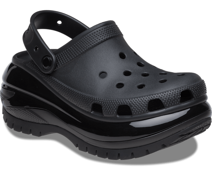 Mega Crush Clog Femme Blanc - Noir - Vue ALT140