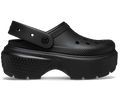 Stomp Clog Femme - Noir - Vue ALT100