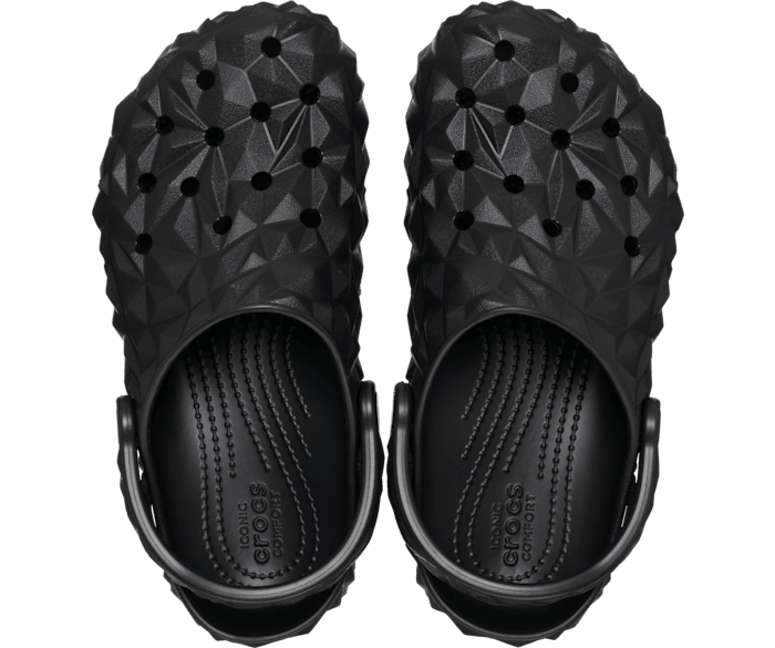Classic Geometric Clog Femme - Noir - Vue ALT120