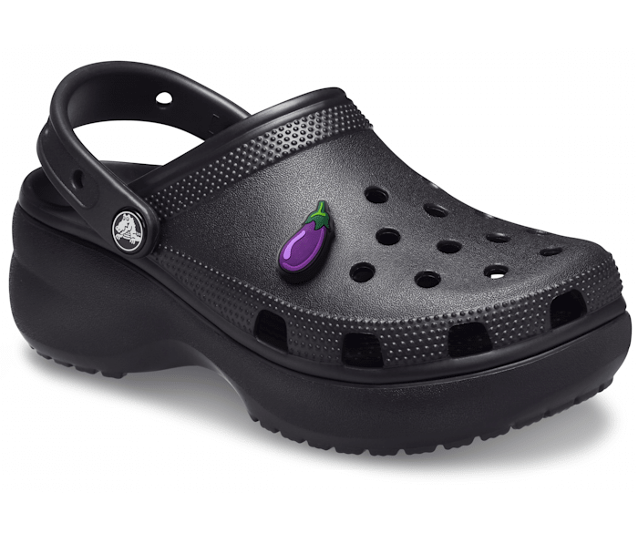 Classic Platform Clog Femme Noir - Noir - Vue ALT140