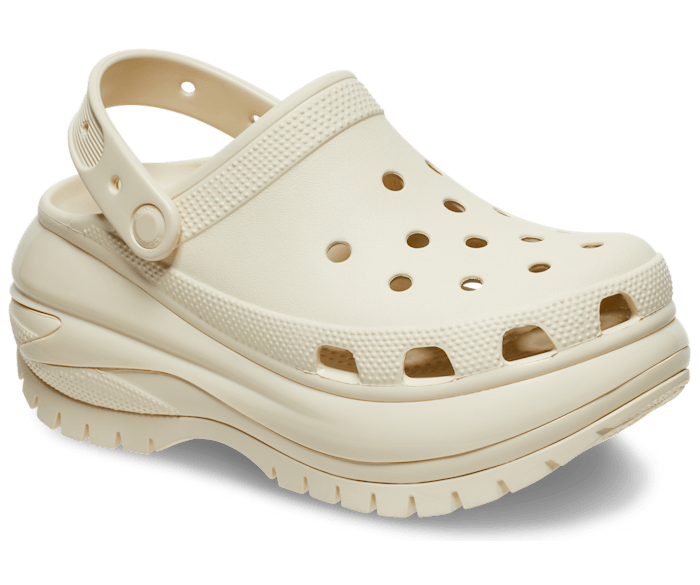 Classic Mega Crush Clog Femme - Coquille d'Oeuf - Vue ALT140